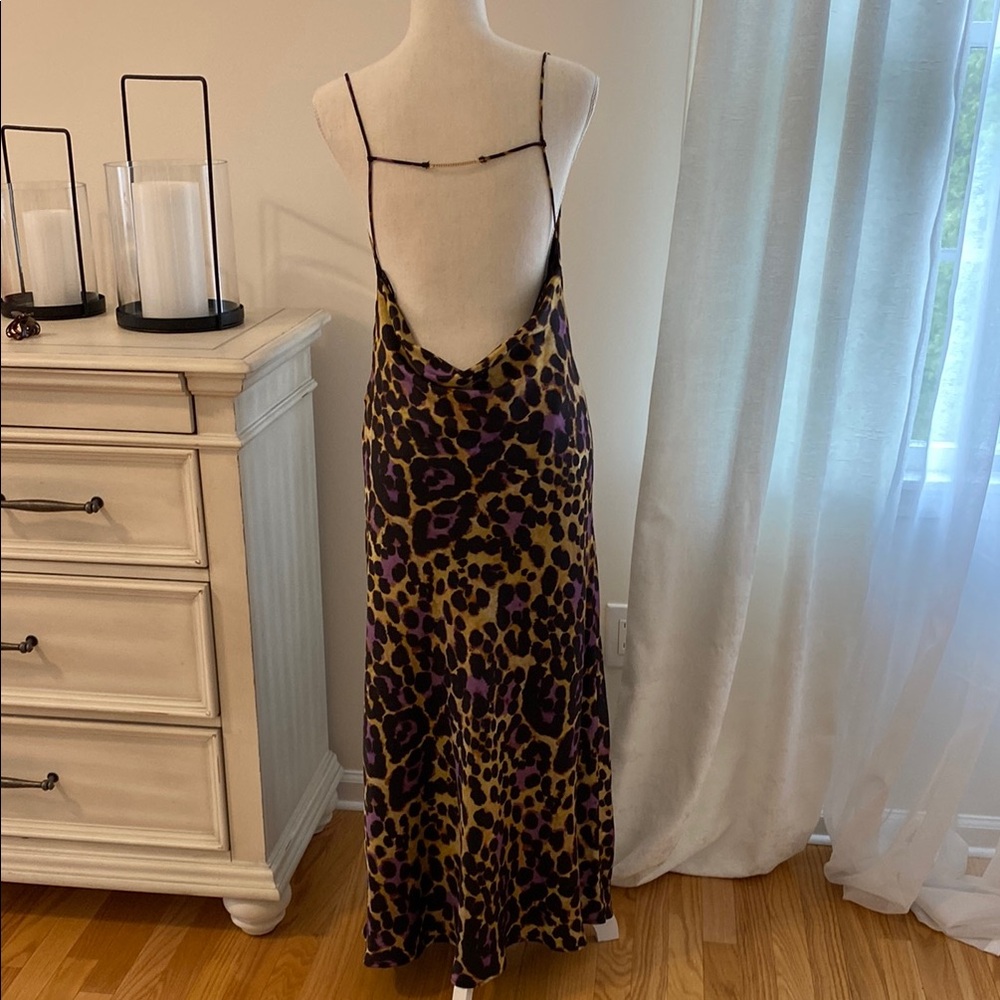 Zara Leopard Print Slip Dress - Picture 4 of 8
